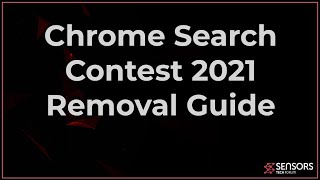 Chrome Contest Search Scam [5-billionth Search] Removal screenshot 4