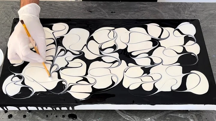 The BRIGHTEST Pearl Puddles I've Ever Made! Acrylic Pouring