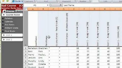 Exporting Gradebook to excel.mp4