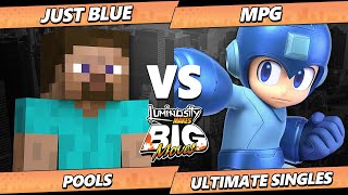 LMBM 2025 - Just Blue (Steve) Vs. MPg (Mega Man) Smash Ultimate - SSBU