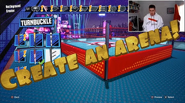 WWE Battlegrounds | Create An Arena Fun!