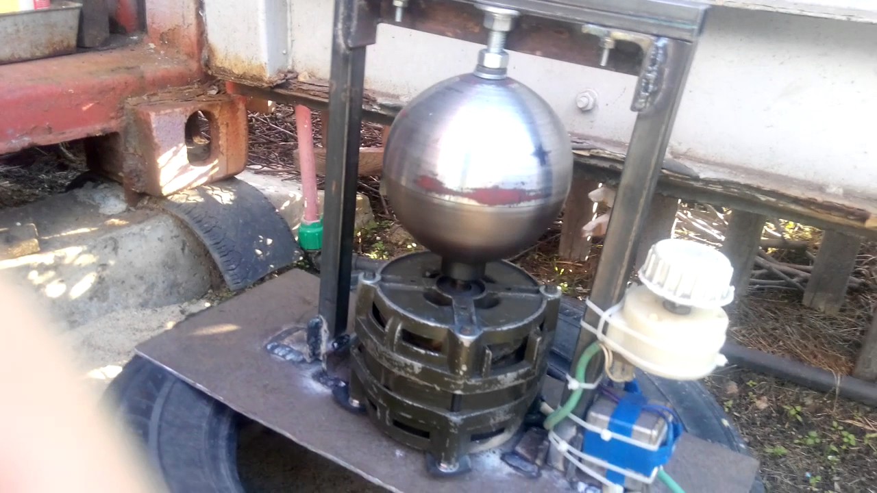 Дробокатка из огнетушителя своими руками чертежи с размерами