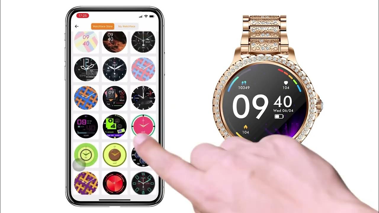 LIGE Smart Watch BW1845 install software and connect bluetooth! YouTube