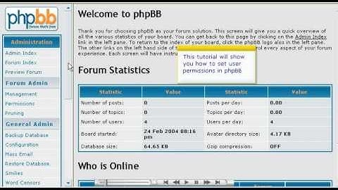 How to Set User Permissions in phpBB - Host Department LLC