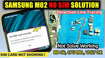 Samsung M02 No Sim Solution | All Detection Line Tracing Knowledge