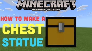 Minecraft how to make a Chest Statue