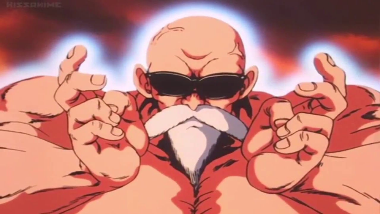 the-very-first-kamehameha-wave-of-dragon-ball-1987-youtube