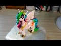 Mай литл пони принцесса Cелестия из мастики /Princess celestia in My Little Pony Toys -Я - ТОРТодел!