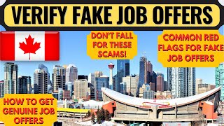 How to Check if Your Canada Job Offer Letter is Fake | Canada Work Visa Scams 2022 | Dream Canada