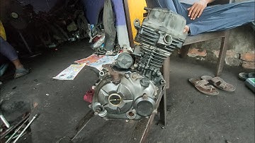 Bajaj discover 100cc full engine fitting /आसानी से सीखे डिस्कवर 100cc का फुल इंजन बनाना