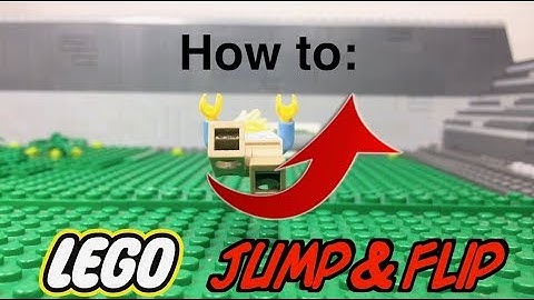Lego Stop Motion Jump & Flip | How to