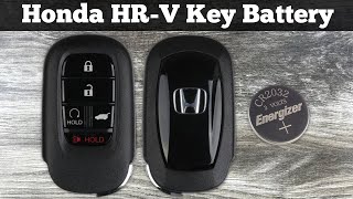 2023  2024 Honda HRV Key Fob Battery Replacement  How To Change Replace HRV Remote Batteries