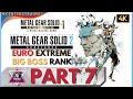 Metal Gear Solid 2 Walkthrough [Euro Extreme] BIG BOSS Rank | Part 7 &quot;Vamp Fight&quot;