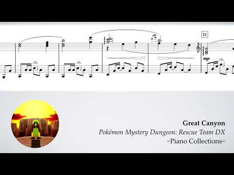 "Great Canyon" - PMD: Rescue Team DX ~Piano Collections~