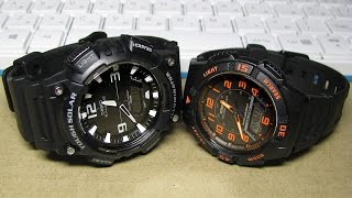 Casio AQS800W vs Casio AQS810W