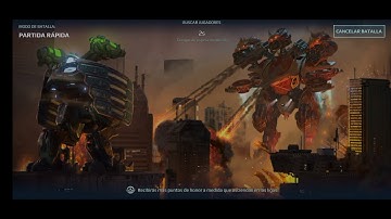 WAR ROBOTS // Test Servet (new robot: Erebus) (New Weapon: Prisma).