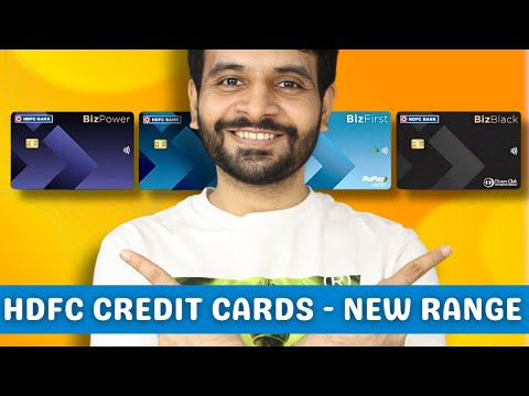 HDFC Credit Cards New Range Launched 