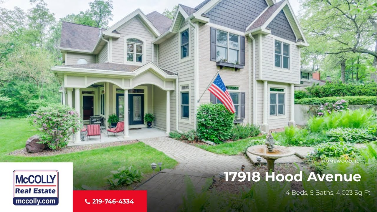 17918 Hood Avenue, Homewood, IL MLS 11100169 McColly YouTube