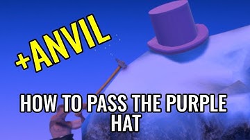 Getting Over It - How to pass the purple hat and anvil