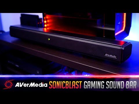 AVerMedia SonicBlast Gaming Sound Bar GS333 & GS335 - Review