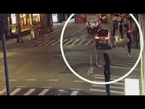 Pedestrian strike suspect says she closed eyes and prayed to God