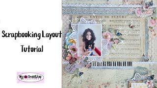 Scrapbooking Layout Tutorial &quot;Risos&quot;- My Creative Scrapbook