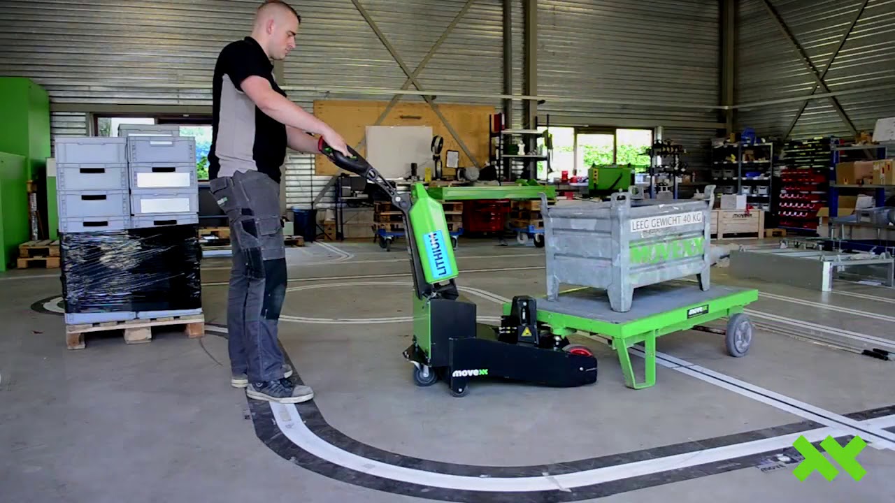 Электрический тягач с подъемником Movexx T2500 P