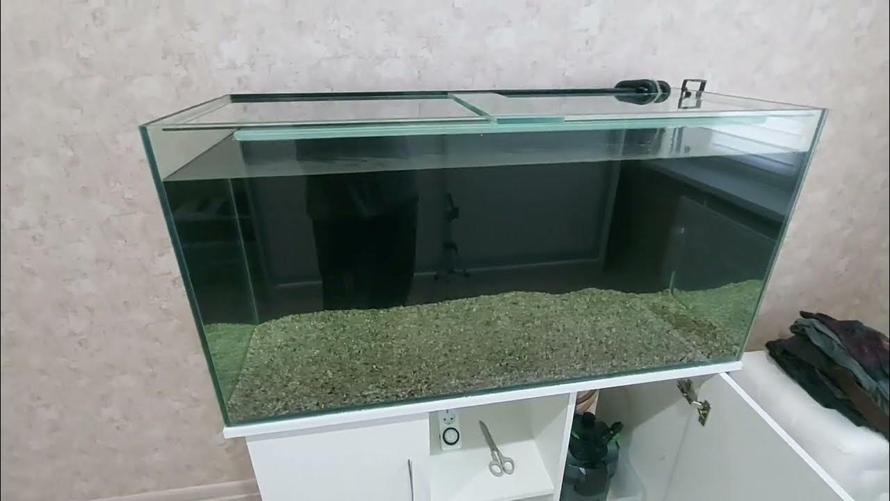 Покровное стекло для аквариума. - YouTube