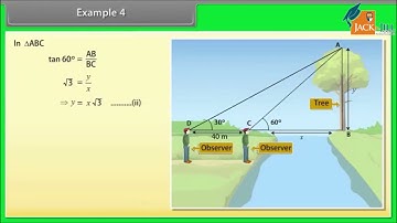 SOME APPLICATIONS OF TRIGONOMETRY || MATHEMATICS || CLASS 10 || ANIMATED VIDEO