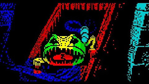 THE DARK VEIL (2023) Walkthrough, ZX Spectrum