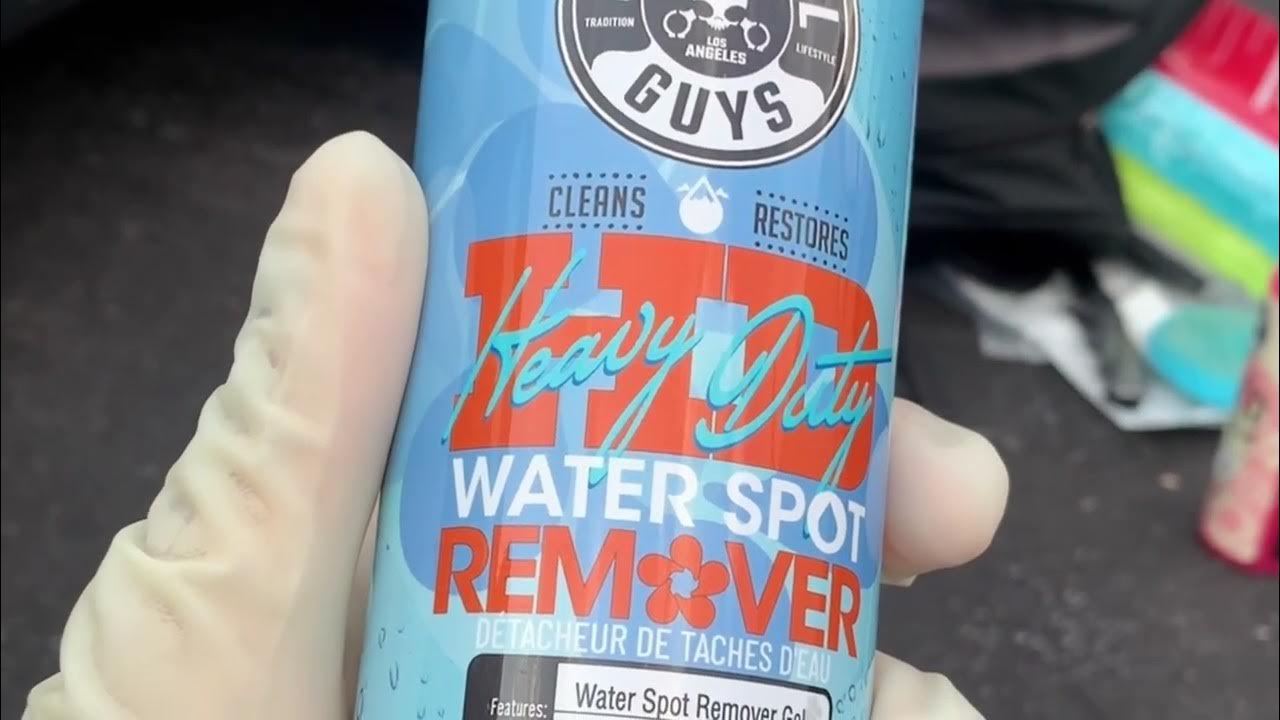 Chemical Guys Water Spot Remover test 