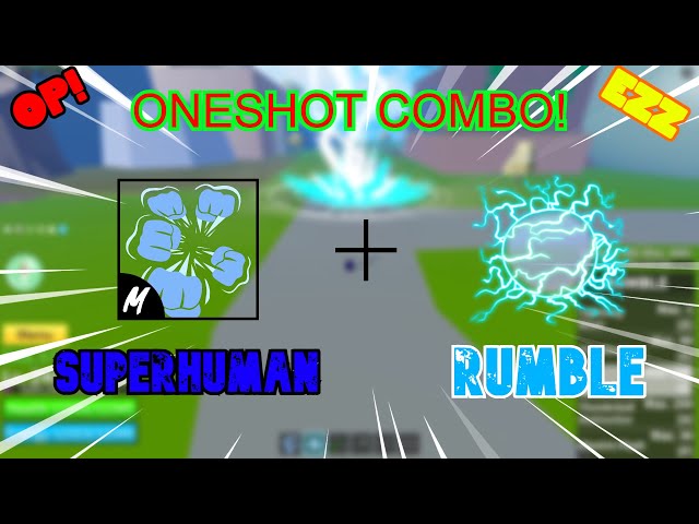 How to one shot combo with rumble awakening