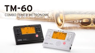 KORG®  TM-60 - Novo Combo Afinador/Metrônomo