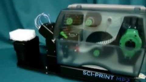 MP2 High Speed Labeler -- Nova Biostorage+