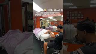Centering the occipital bone over the vertebrae Massage w Ninja Chaz