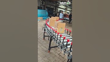Expandable Roller Conveyor | Flexible Conveyors | Material Handling Solutions | Atmos Systems