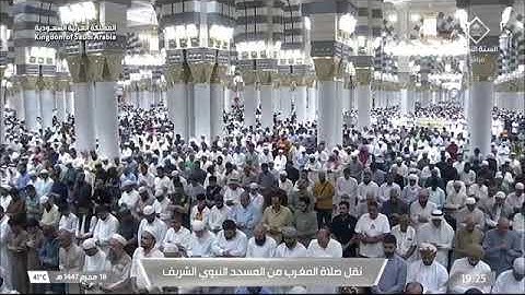صلاة المغرب للشيخ عبدالله القرافي من المسجد النبوي الشريف 18 محرم 1447 من سورة البقرة