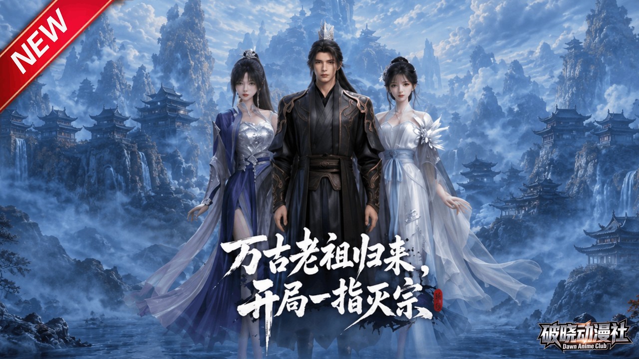 MULTISUB📢新番上线《万古老祖归来，开局一指灭宗》第1~18集丨万年道尊