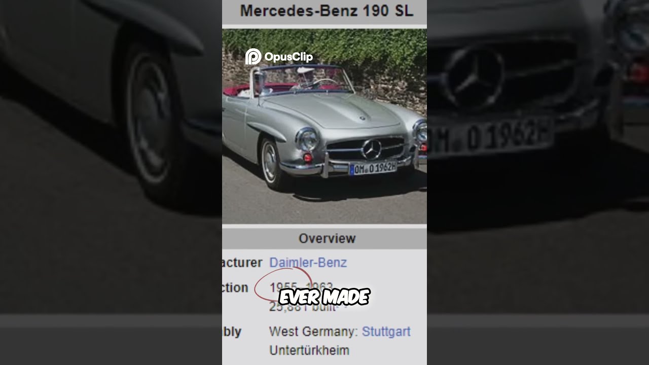 RAREST Mercedes Benz EVER Found Serial 8 Will SHOCK You 1