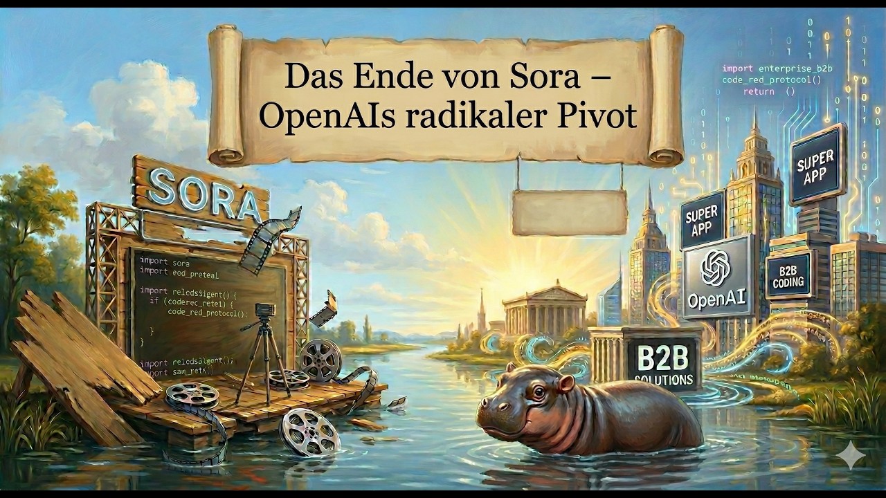 Das Ende von Sora - OpenAI's radikaler Pivot