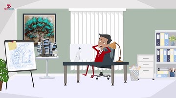 2D character animation explainer video for a project management platform.