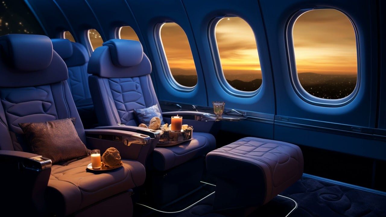 😴💤✈️ 10 Hours of Plane Sounds for Sleep or Study | Night Flight ASMR 💤😴✈️