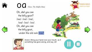 Starkids Jolly phonics Songs Group 4 Part 2 (oa,ie) (Jolly Songs App)