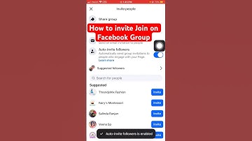 How to invite Join on Facebook Group🔥😃 #facebook #tipsandtricks #tutorial #invite #group
