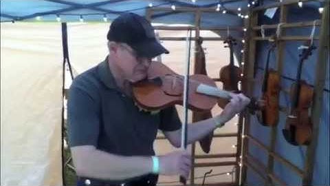 David Thames Demonstrating B-Rex 5-String Octave Viola (aka Chin Cello)