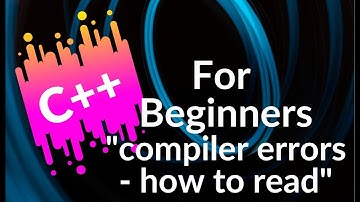 C++ for beginners chapter 3 - compiler errors