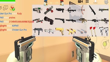 Chicken Gun Game Pro VS Hacker || Best Online Games Gameplay FHD 2021