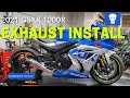 2021 GSXR 1000 Exhaust and Nitrous Install | Brock's Performance & Moore Mafia