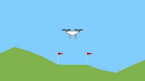 Landing a quadcopter with Deep Reinforcement Learning