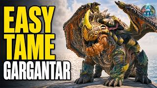 The Best Way to TAME a Gargantar EASY! | ARK Survival Ascended